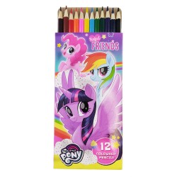 My Little Pony Movie 12Pcs Long Color Pencil
