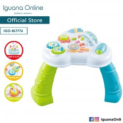 Iguana Online Multifunction Study Education Baby Kids Sit Play Activity Learning Desk Table Toy wit