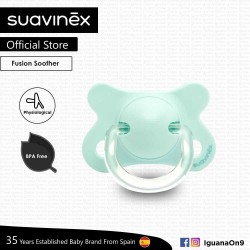 Suavinex BPA Free -2 - 4 Months Fusion Physiological Soother Pacifier For Premature Baby (Teal)