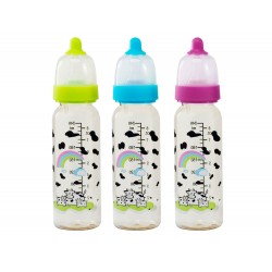 Basilic PES Standard Feeding Bottle  and  Anti-Colic Teat 240ml (1 piece)