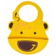 Marcus & Marcus Silicone Baby Bib (Yellow Lola)