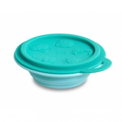 Marcus & Marcus Silicone Collapsible Bowl (Green Ollie)