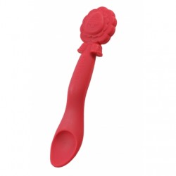 Marcus & Marcus Silicone Feeding Spoon (Red Marcus)