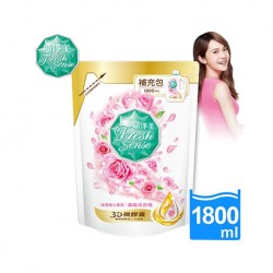 FreshSense Rose Laundry Detergent Refill Beg 1800ml
