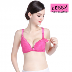 Lessy Nursing Bra FREE Extender (Pink) - NY114