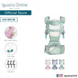 Iguana Online Seat Baby Carrier with Four Seasons Breathable (Teal)