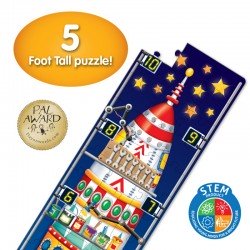 TLJI Long & Tall Puzzle (123 Rocket Ship)