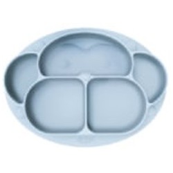 Ange Monkey Food Tray with Cover (Blue)