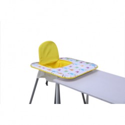 Poppy Seat High Chair Cover (Yellow Animal)