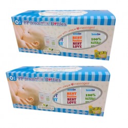 Bumble Bee PP Breastmilk Storage Bottle (Twin Pack)