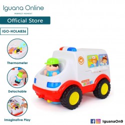 Iguana Online Interactive Learning Minature Ambulance Electronic Music Lighting Universal Car Home M