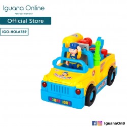 Iguana Online Interactive Mechanical Toy Tool Truck with Functional Learning Tools for Kids