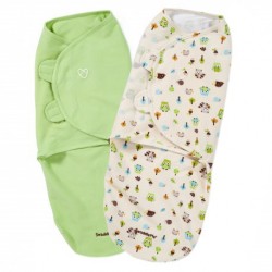 Summer Infant Swaddle 2pcs (Wooland Friends)