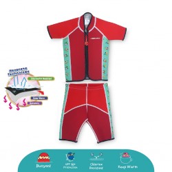 Cheekaaboo Twinwets Thermal Swimsuit - Toucan (Summer Paradise)