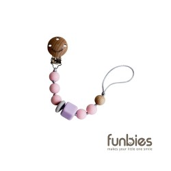 Funbies Silicone Pacifinder Beads (Pink)
