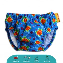 Cheekaaboo Swim Diaper (Orange / Sea Turtle)