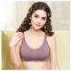 LM Lycra Nursing Bra (Purple) - NY122