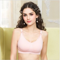 LM Lycra Nursing Bra (Pink) - NY127
