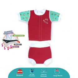 Cheekaaboo Huggiebabes Thermal Swimsuit - Toucan (Summer Paradise)