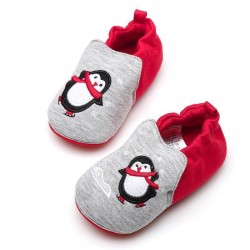 Earth Bebe Pre Walk Shoe (Grey Penguin)