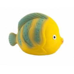 Caaocho Natural Rubber Bath Toy (La The Butterfly Fish Baby Toys)