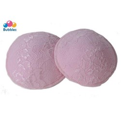 Bubbles Washable Breast Pads - Pink 4pcs