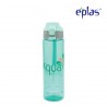 Eplas Water Bottle with Push Button Cover & Silicone Handle 750ml (EGD-750BPA/BlueAqua)