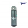 Eplas Water Bottle with Push Button Cover & Silicone Handle 750ml (EGD-750BPA/BlackAqua)