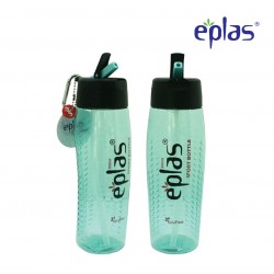Eplas Sport Water Bottle with Straw & Handle 800ml (EGM-800BPA/Blue)