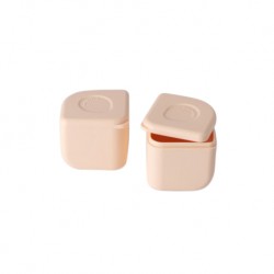 Miniware SiliPods (Set of 2) - Peach