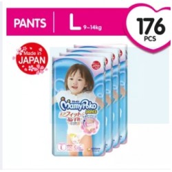 MamyPoko AirFit Girl Pants (9-14kg) (L44 x 4)