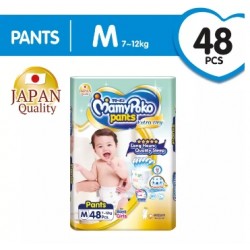 MamyPoko Extra Dry Pants Unisex (7-12kg) (M48 x 4)
