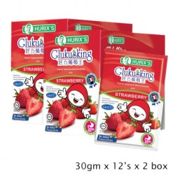 Hurix's Glukusking - Strawberry (30gm x 12's) 2 boxes