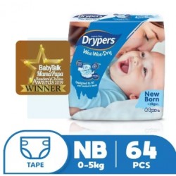Drypers Wee Wee Dry (NB64 x 1)