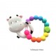 Teether Joy Pastel Duo Ring (Cow)