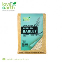 Love Earth Organic Pearled Barley 580g