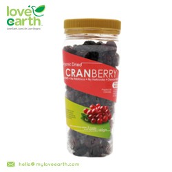 Love Earth Natural Dried Whole Cranberry 160g