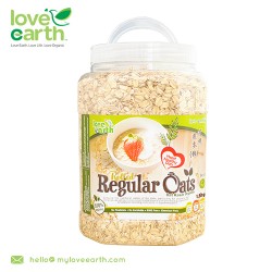 Love Earth Organic Regular Rolled Oat 1.5kg