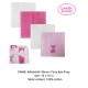 Luvable Friends Super Soft Washcloths - Pink Foxy (4pcs)