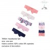 Little Treasure Headbands Set - Sparkle Stripe (5pcs)