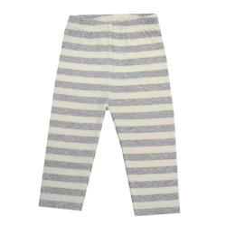 Trendyvalley Organic Cotton Baby Long Pants (Grey)