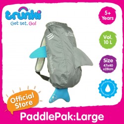 Trunki PaddlePak Large (Fin the Shark) - Fancy Backpack for Children