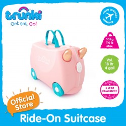 Trunki Ride-On Suitcase (Flossi)