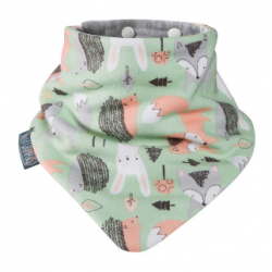 Cheeky Chompers Neckerchew Bib Fox & Friend