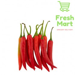 Fresh Vegetable Red Chilli / Cili Merah 100g