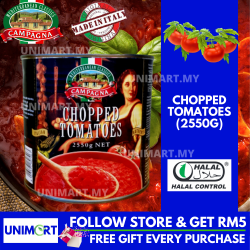 UNIMART Campagna Chopped Tomatoes (2.55kg)