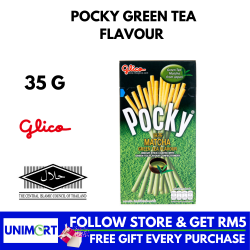 UNIMART Pocky Green Tea Flavour 35g Biscuits Sticks
