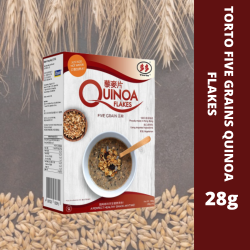 UNIMART Torto Five Grain Quinoa Flakes Oats healthy (6 x 28g Sachets)