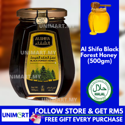 UNIMART Al Shifa Black Forest Honey 500gram (Expired MAY 2021)