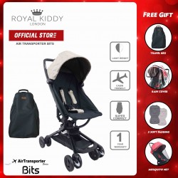 Royal Kiddy London Air Transporter BITS NON RECLINE Stroller (Brown)